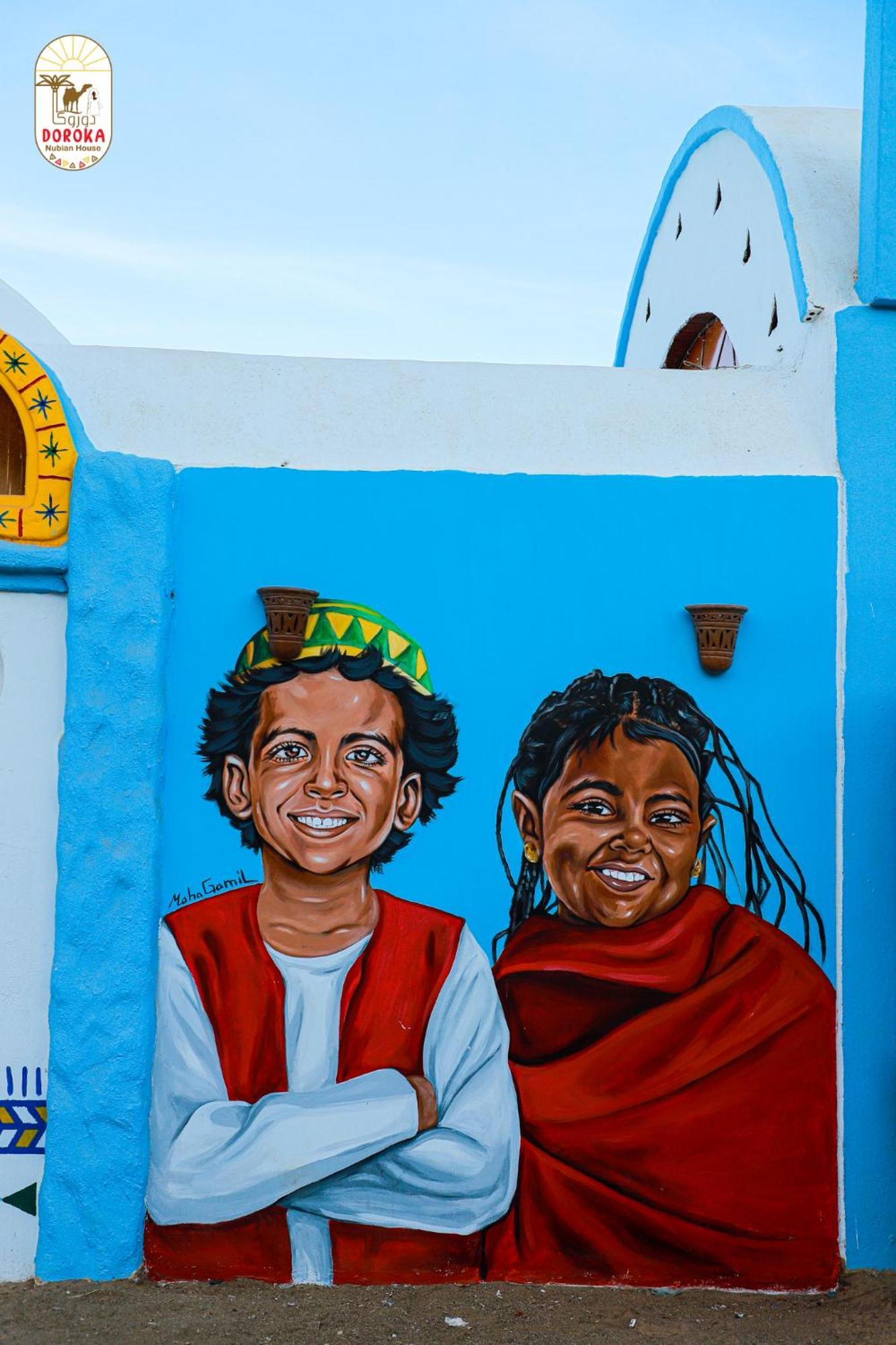 Хостел Doroka Nubian House Асуан Экстерьер фото