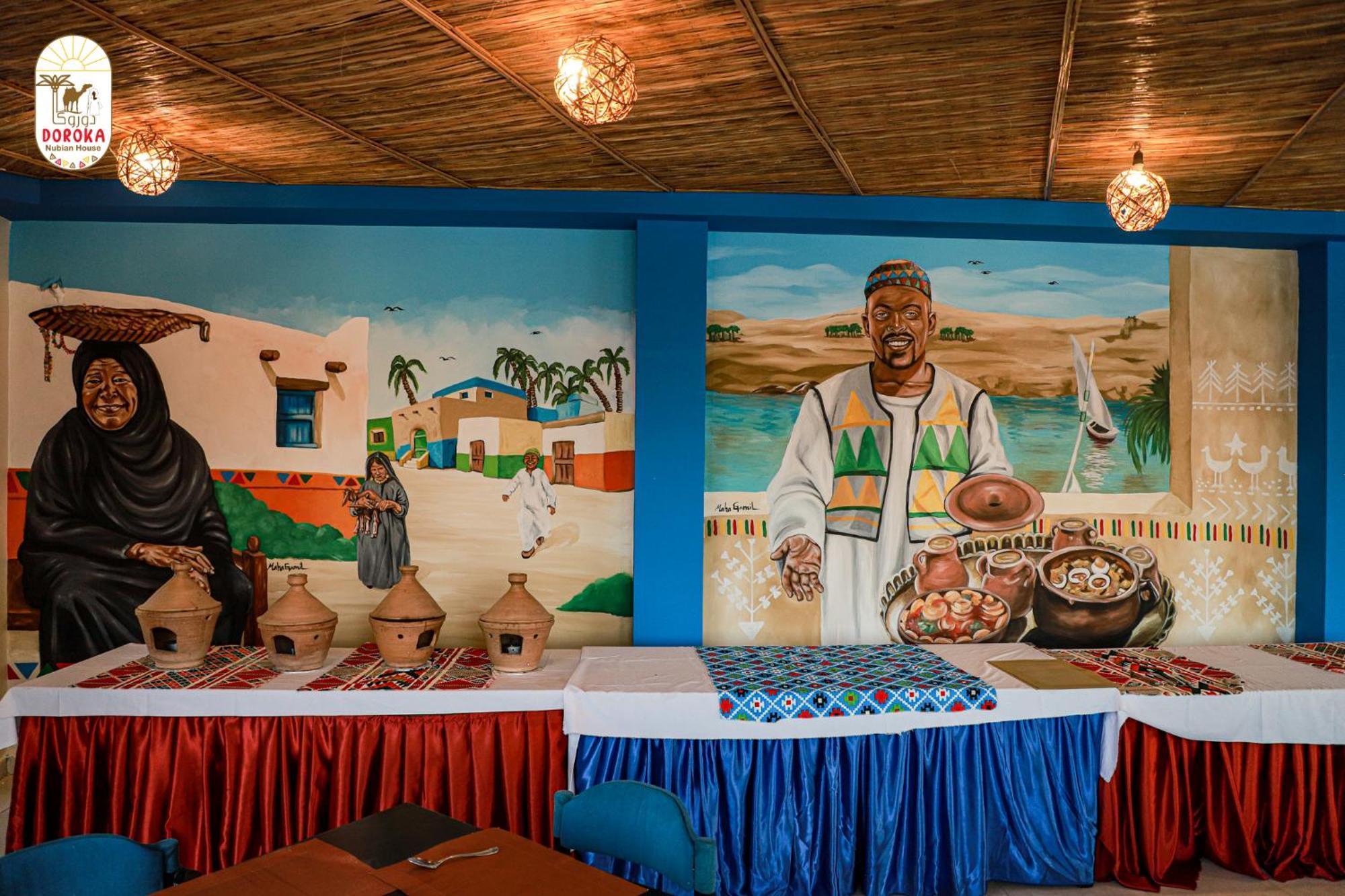 Хостел Doroka Nubian House Асуан Экстерьер фото