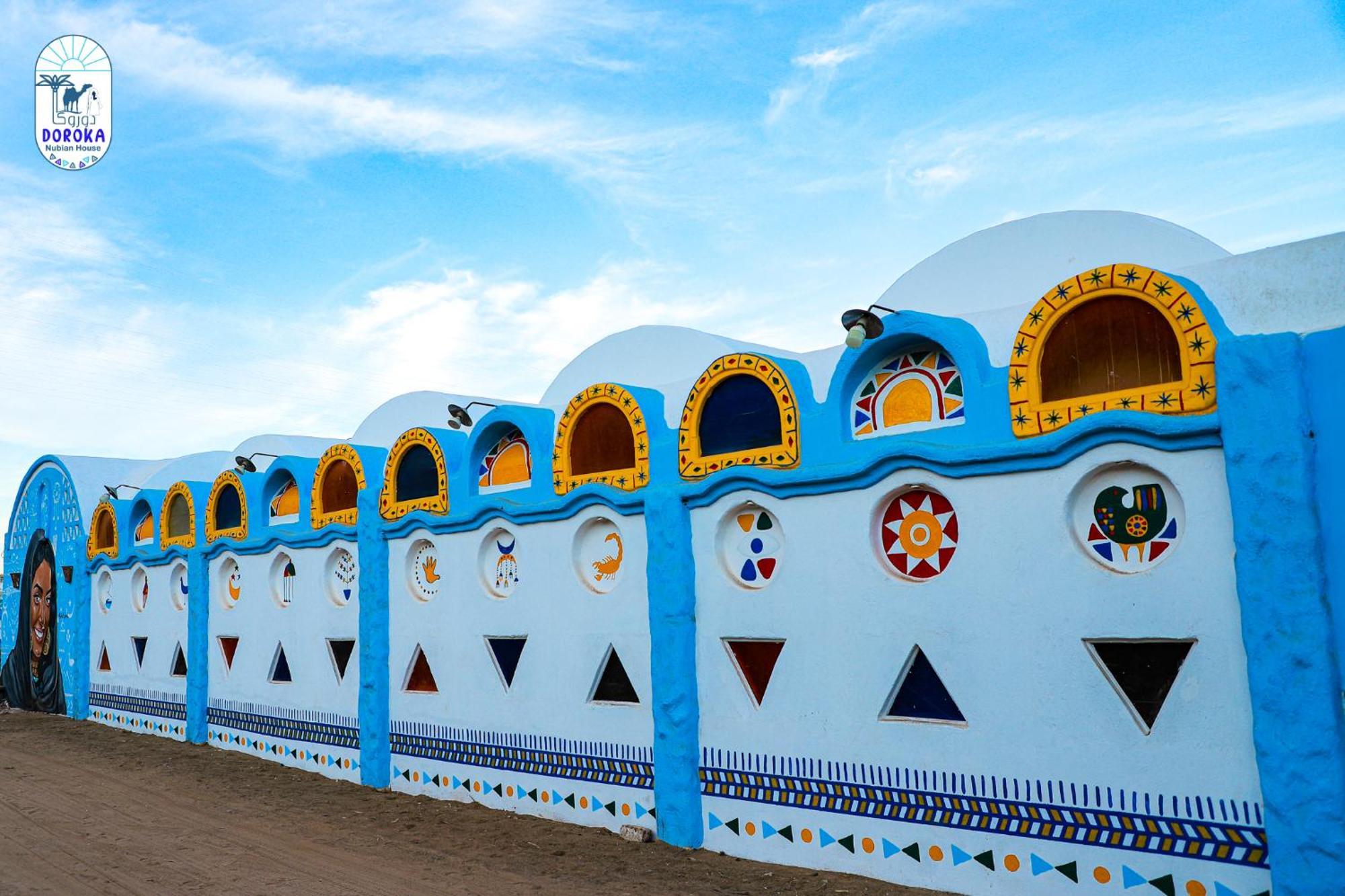 Хостел Doroka Nubian House Асуан Экстерьер фото